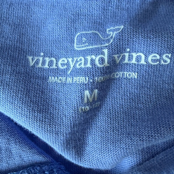Kids Vineyard Vines Long Sleeve Hooded Dress Swim Cover Flawed - Picture 7 of 7
